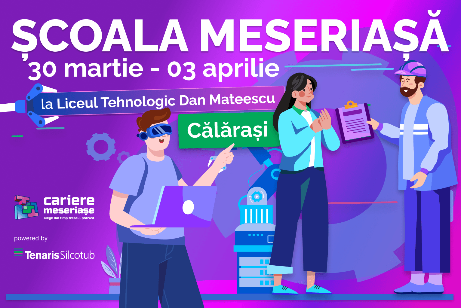 Scoala Meseriasa Calarasi 30 martie - 03 aprilie 2026 (Website)